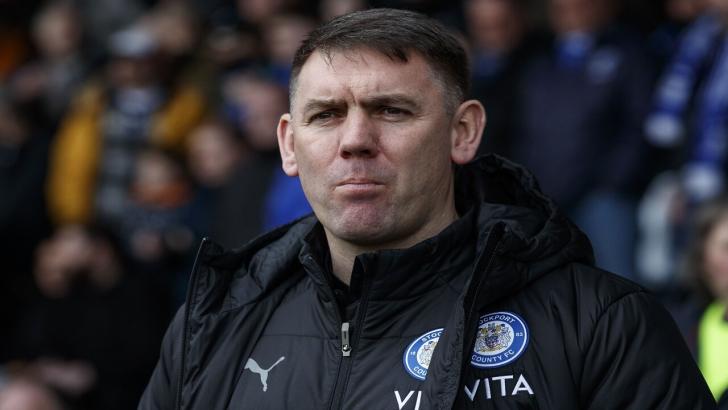 Stockport County manager Dave Challinor